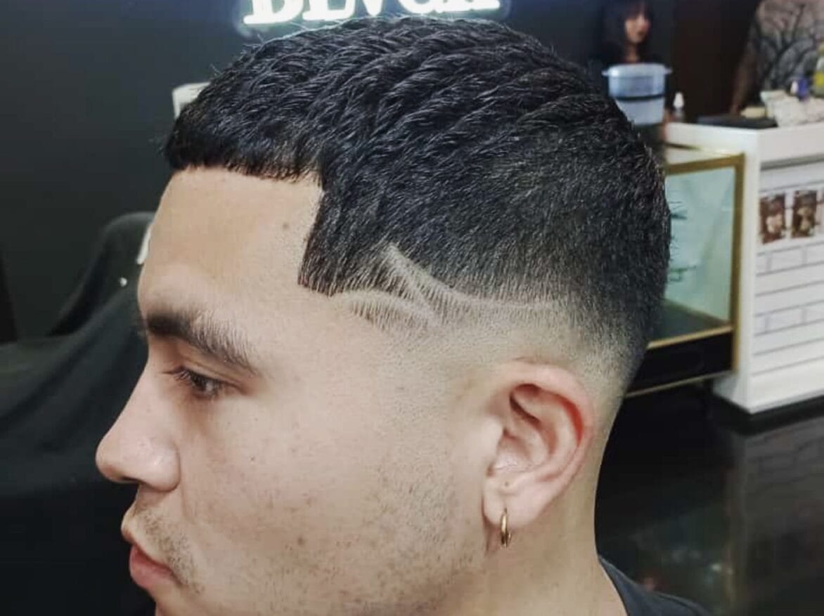 Corte Fade para Hombre en Monterrey con Diseño Moderno