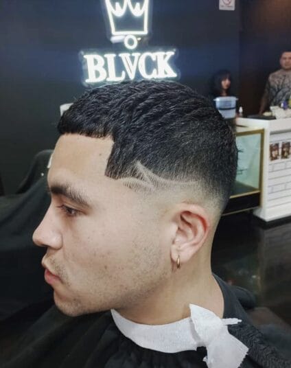 Corte Fade para Hombre en Monterrey con Diseño Moderno