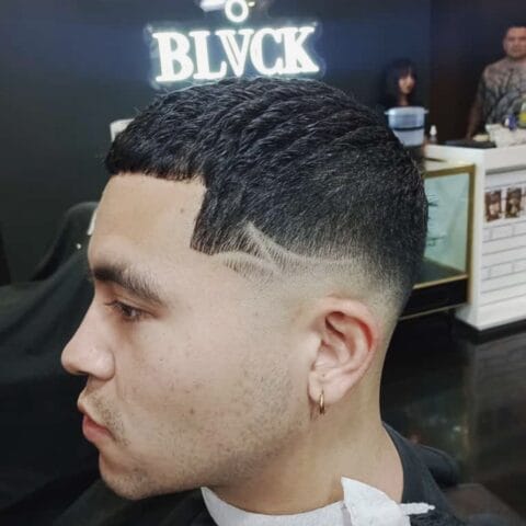 Corte Fade para Hombre en Monterrey con Diseño Moderno