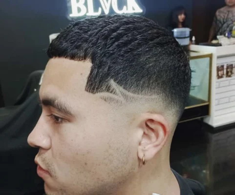 Corte Fade para Hombre en Monterrey con Diseño Moderno