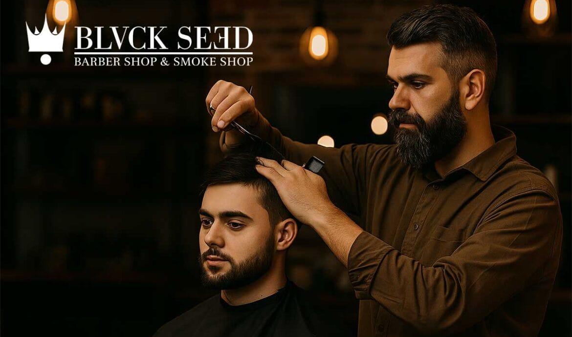 Cliente disfrutando de una experiencia premium en barbería en Monterrey centro